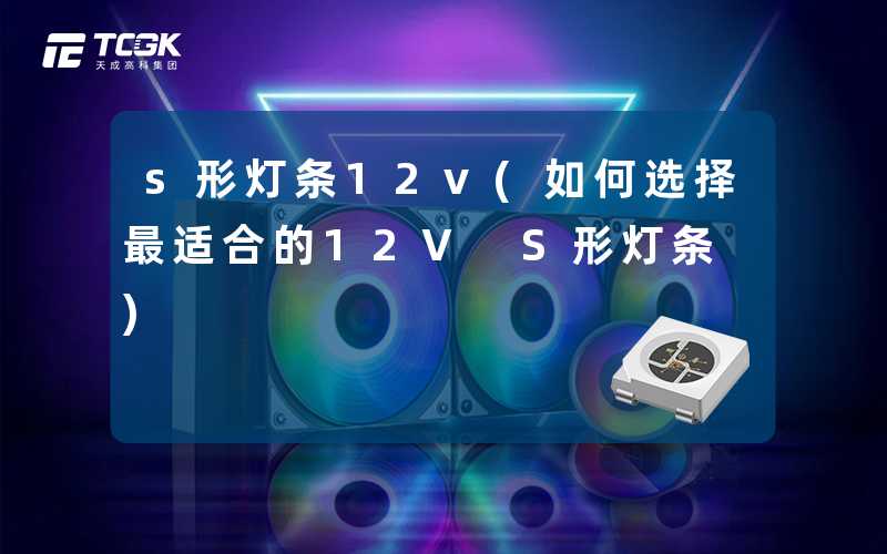 s形灯条12v(如何选择最适合的12V S形灯条)